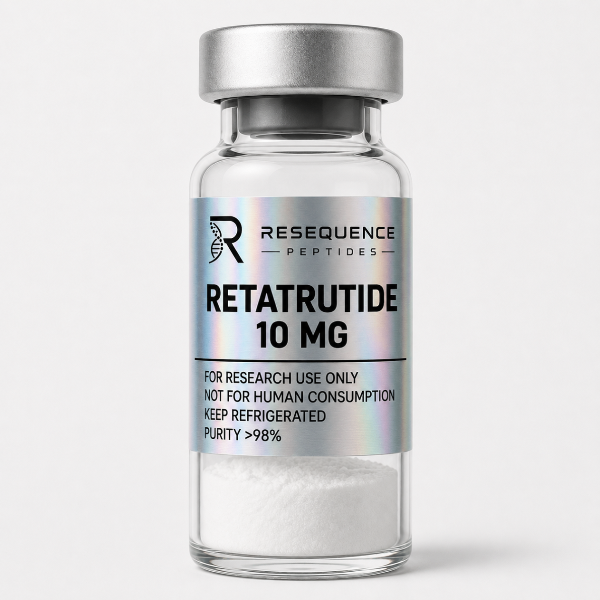 Retatrutide 10 MG research material vial
