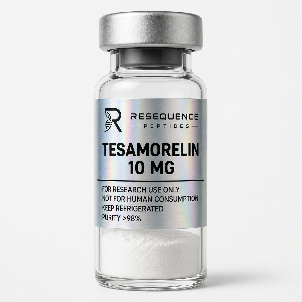 Tesamorelin 10 MG research material vial