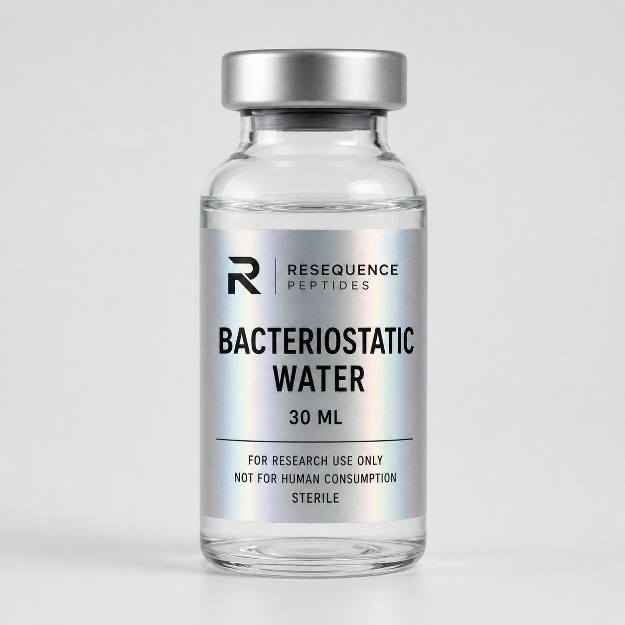 Bacteriostatic Water research material vial